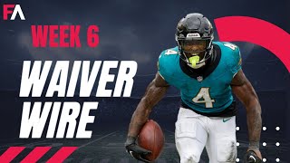 2024 Fantasy Football Week 6 Waiver Wire Top Picks [upl. by Winne]