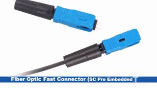 How to Use SC Preembedded Fast Connector [upl. by Myrah]