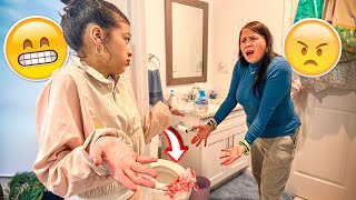 Messy Period Prank On Grandma SHE LOST IT [upl. by Delaney]