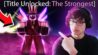 Unlocking The STRONGEST RACE in Blox Fruits [upl. by Marmawke895]