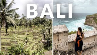 Travel Bali Solo with Me  Canggu Ubud and Uluwatu Travel Ideas  by Erin Elizabeth [upl. by Ylrebmic]