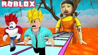 RED LIGHT GREEN LIGHT In Roblox ⭕⭕ SQUID GAME Season 2  Khaleel and Motu Gameplay [upl. by Ecallaw]