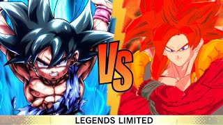 Zenkai Gogeta 4 Takes on Spirit Bomb Goku Dragon Ball Legends [upl. by Ayiak]