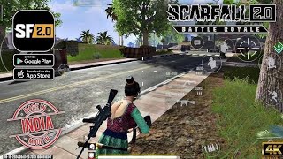 SCARFALL 20 INTENSE FIGHT GAMEPLAY 😤😱  bgmi scarfallgame pubgmobile [upl. by Kerr]