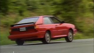 MotorWeek  Retro Review 83 Audi Quattro [upl. by Nahsin810]