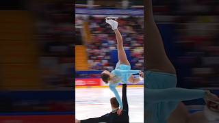 Aleksandra Boikova amp Dmitrii Kozlovskii 🩵 pairskating figureskating iceskating sport athlete [upl. by Teferi337]