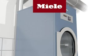 SpaceSaving Miracle for Fast and Economic Drying SlimLine  Miele Professional [upl. by Batha390]