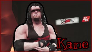 Kane Unmasked  WWE 2K19 Entrance [upl. by Atiuqa490]