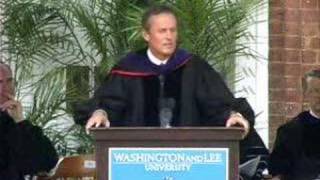 John Grishams Commencement Speech at WashingtonampLee Part 1 [upl. by Ragas339]