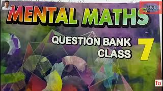 How to solve Data Handling class 7 Mental Maths short trick chapter 3 Q 21 to 25 part 4 [upl. by Yeca774]