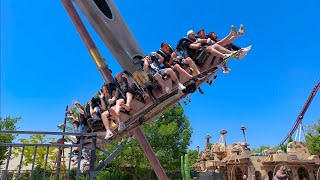 Wild Rodeo Magicland 2023 🇮🇹 Amusement Park 4K  Rome [upl. by Gnov]