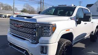 2022 GMC 2500 HD Denali 4x4 Diesel Lifted Pickup [upl. by Analah]