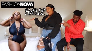 Hubby Rates My FASHIONNOVA Clothes  Fashionnova Curve  Fashionnovapartner [upl. by Anelas]