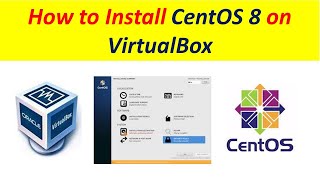 How to Install CentOS 8 on VirtualBox centos virtualbox techiezero [upl. by Brosy]