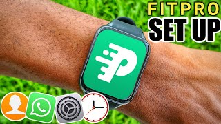 Fitpro Setup Steps  How To Use In 7 mins [upl. by Yereffej]