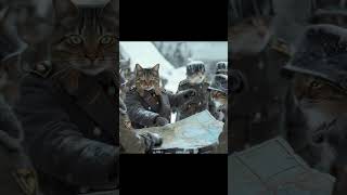 War in Cold Regions cats shorts cat army [upl. by Clymer]