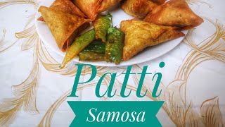 Roti Patti Samosa rotipattisamaso breakfast desikhana [upl. by Eatnoid]