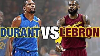 LeBron James VS Kevin Durant Epic Christmas Day Duel  122516 [upl. by Masterson971]