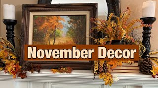 November Decor [upl. by Runck]