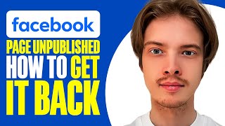 Facebook Page Unpublished How To Get It Back 2024 [upl. by Ahsilat]