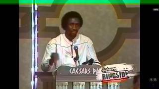 hearns vs hagler pre fight words and 2 brits [upl. by Eikcor99]