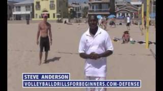 Beach Volleyball Defense by Steve Anderson [upl. by Lauren501]