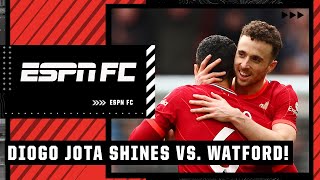 Liverpool vs Watford reaction NOBODY does it better than Diogo Jota  Premier League  ESPN FC [upl. by Heywood]