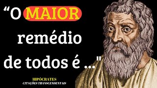 【O PAI DA MEDICINA】SÁBIOS Conselhos de HIPÓCRATES sobre SAÚDE e SABEDORIA para TODA A VIDA [upl. by Sinnod]