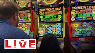 🔴 LIVE Dragon Link QUEEN Hits Caesars Las Vegas  Jackpot Slot Spot [upl. by Ajiak]