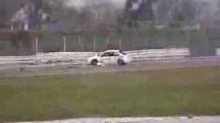 EVO7 lancer drift circuit run [upl. by Mignon]