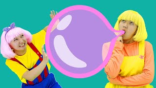 Nursery Rhymes Kids Songs Bubblegum Song  Fun SingAlong [upl. by Eiramana]