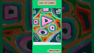 Random shapes music art drawing painting creative random shorts trending [upl. by Zashin]