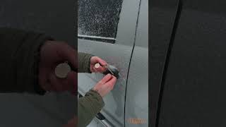 How to Unfreeze a Car Door Lock shorts [upl. by Yrocal]