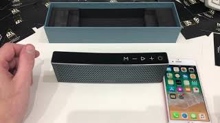 Bluetooth speaker Remax M20 Unboxing by MLgroup [upl. by Leund534]