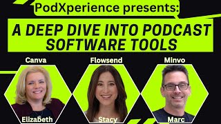 PodXperience  Podcast amp YouTube Creators Community  A Deep Dive into Podcast Software Tools [upl. by Ycak902]