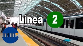 Metro de Panamá L2 Nuevo Tocumen → San Miguelito y Transbordo L2 → L1  MAY 2019 [upl. by Pacheco]