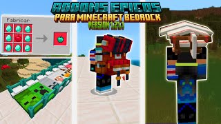 Addons que Debes utilizar para Mejorar Minecraft Bedrock 121 🔥 [upl. by Niwdog399]