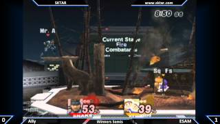 SKTAR  Ally vs ESAM  Winners Semis [upl. by Novaj]