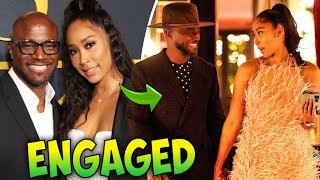 CONGRATS Taye Diggs amp Apryl Jones ENGAGED And Shows Off Massive Diamond Ring [upl. by Cogswell]