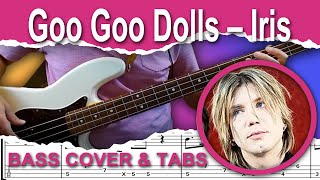 Goo Goo Dolls – Iris Bass Cover  TABS [upl. by Canfield]