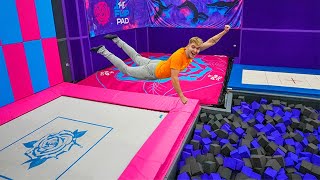 I Built A Trampoline Park [upl. by Ennirok]