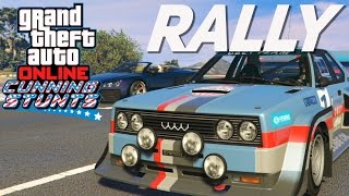 GTA V Online  Corrida acrobatica RALLY Uma das melhores [upl. by Llener378]