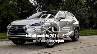 lexus nx driver seat repair [upl. by Annawt]