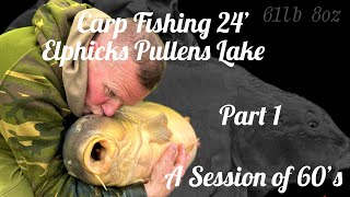 Carp Fishing  Elphicks Pullens  A session of 60’s [upl. by Eiuqram]