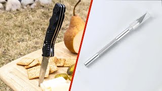 Pen Knife vs Pocket Knife  Which Is Better To Use [upl. by Qerat338]