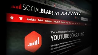 Scraping SocialBlade  how to check the increase of the subscribers [upl. by Nosirb]