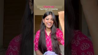 Part14 of top 5 hair accessories histuti hairaccessories hairstyles hairstyletutorial meesho [upl. by Kampmeier357]