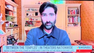 “Between the Temples” Jason Schwartzman interview on Morning Joe 83024 [upl. by Biernat]