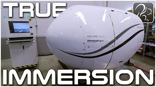 True Immersion  Fully Enclosed Flight Simulation Virtual Fly Trip 4 [upl. by Canada]