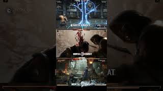 MKX Vs MK11 Vs MK1 Scorpion Fatal Blow comparison shorts Fatal Blow [upl. by Tarazi659]